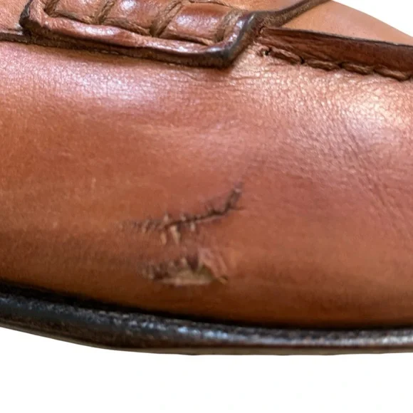 YVES SAINT LAURENT VTG Men’s Coin Loafers Style 0190 SZ 41 /8